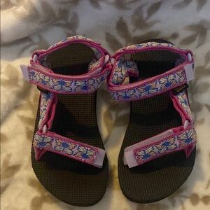 Teva Kids' Pink and Blue Sandals